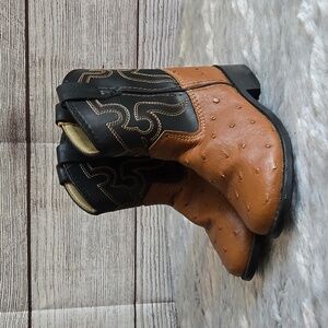 Red Ranch Brown Western Boots, Little Boys Size 6D, Great Condition